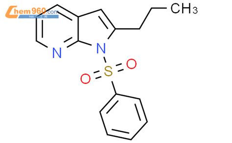 143141 24 6 1H Pyrrolo 2 3 b pyridine 1 phenylsulfonyl 2 propyl CAS号