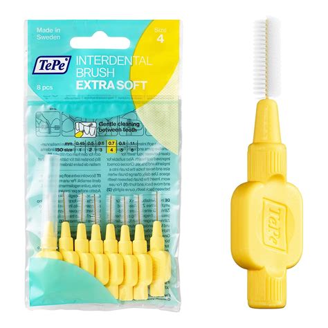 Amazon TEPE Interdental Brush Extra Soft Supersoft Dental Brush