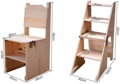 Katxay Taburete multifuncional de madera maciza Taburete doméstico