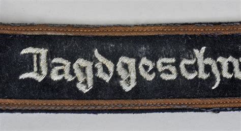 Regimentals German Wwii Jagdgeschwader Richthofen Cuff Title