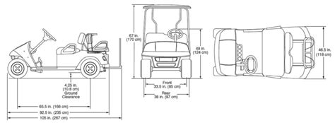 Golf Cart Dimensions: 4 Most Popular Manufacturers Considered