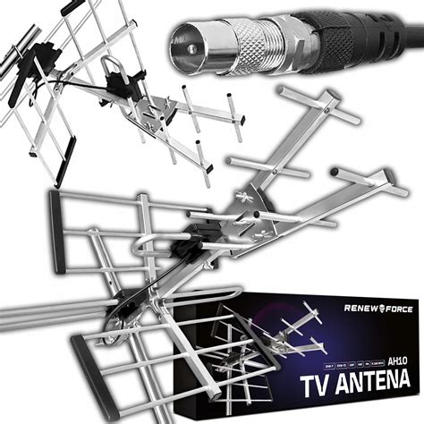 Antena DVBT2 do TV Naziemnej ZEWNĘTRZNA Kierunkowa Combo MUX8 HD 4K LTE