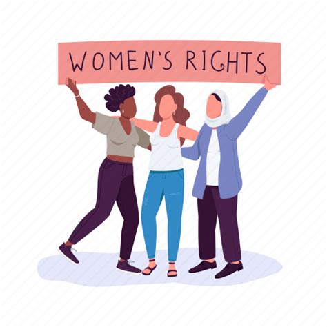 Empowerment Women Feminism Activist Equality Illustration