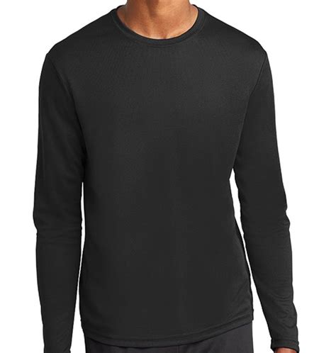 Custom Sport Tek Posicharge Racermesh Long Sleeve Tee