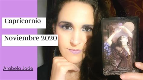 Capricornio ♑ ¡tu Vida Cambia Completamente 💕 Noviembre 2020 Tarot