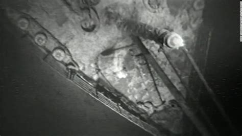 First Footage Of The Titanic Wreck Released Cnn Video