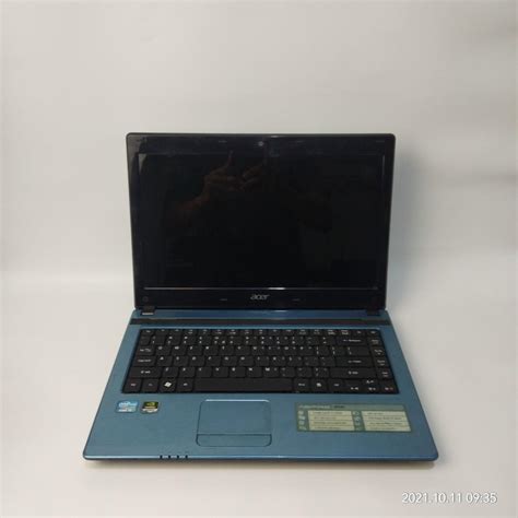 Laptop Acer Aspire 4752G Intel Core I3 Laptop Game Gaming Design Bekas