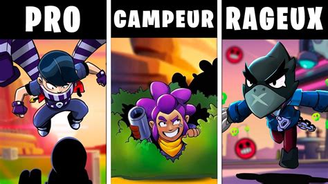 9 TYPES DE JOUEURS Sur BRAWL STARS YouTube