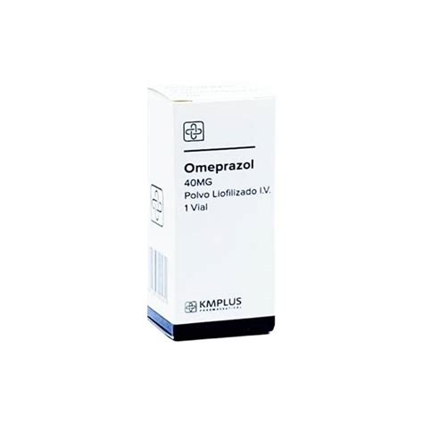 Omeprazol Ampolla 40mgiv Kmplus Farmadon La Farmacia De La Esquina