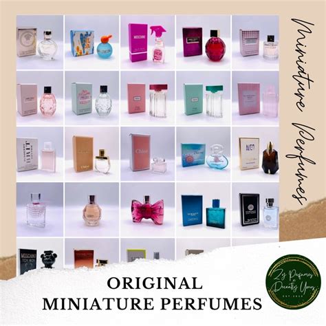 Miniature Perfumes On Hand Guaranteed Original 100 Shopee Philippines