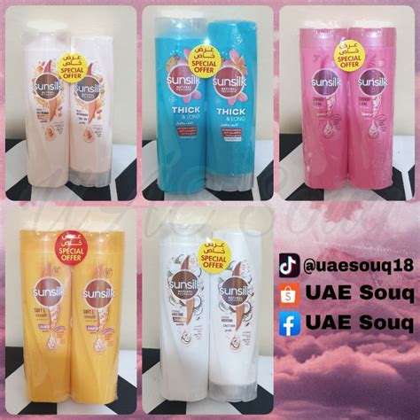 Sunsilk Shampoo400ml Conditioner320ml Shopee Philippines