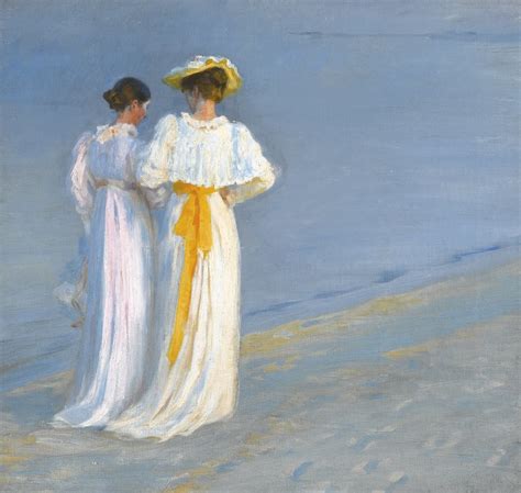 Peder Severin Kroyer Anna Ancher And Marie Kroyer 1897 Flickr