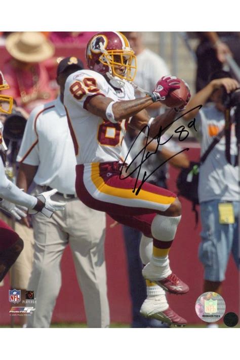 Santana Moss 8x10 Photo Signed Autographed Auto Authenticated COA Redskins