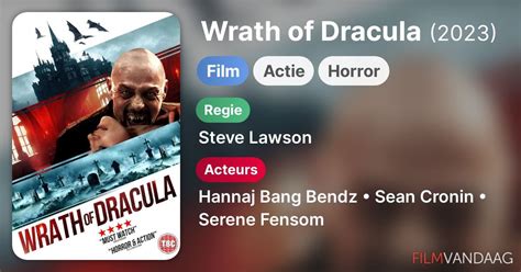 Wrath Of Dracula Film 2023 FilmVandaag Nl