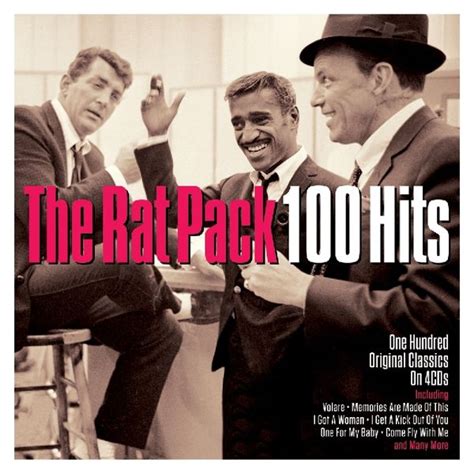 Rat Pack Frank Sinatra Dean Martin And Sammy Davis Jr 100 Hits 4