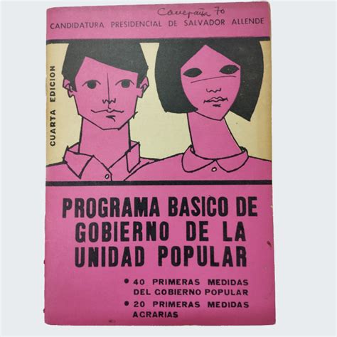 Programa Básico de Gobierno de la Unidad Popular SURDOC