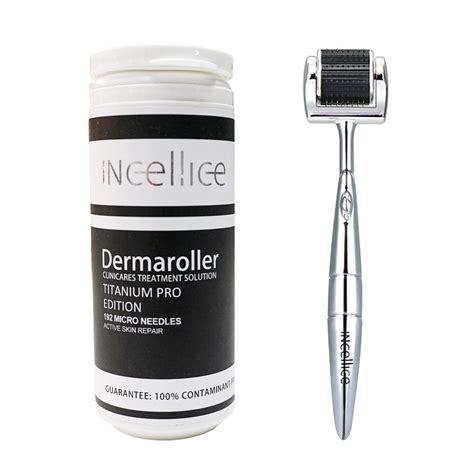 Incellice Derma Roller Mm Beard And Hair Growth Roller For Men And