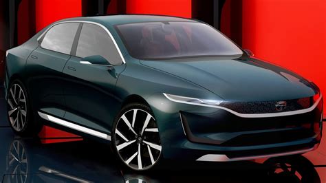 Tata shows E-Vision electric sedan concept in Geneva