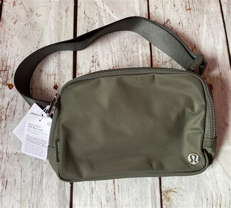 Lululemon Everywhere Belt Bag Grey Sage Womens Handbags