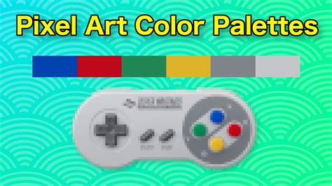 Where To Find Pixel Art Color Palettes Youtube