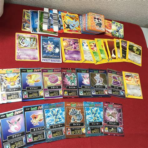 Yahooオークション 希少 明治 ポケットモンスター ゲットカード E