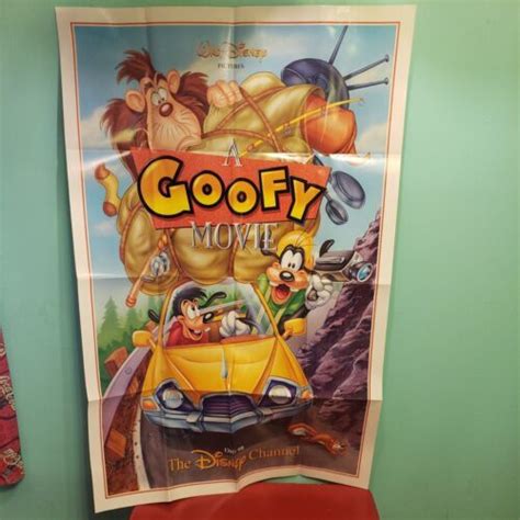 NEW Walt Disney Goofy Movie poster 27 x 41 Disney Channel | #4588514830