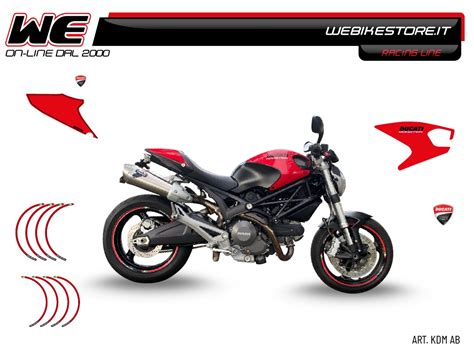 Kit Adesivi WE Per Ducati Monster