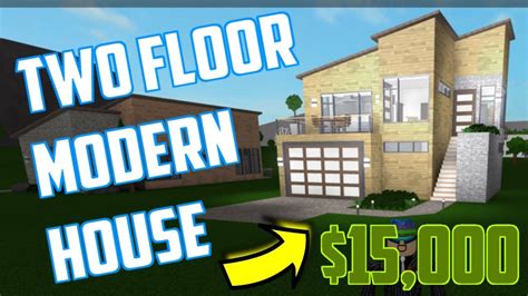 Roblox Bloxburg Modern House Tutorial