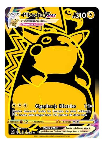 Pokemon Pikachu Vmax Tg29 30 Español Lost Origin Secret Lor Envío gratis