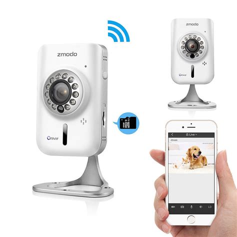 ZMODO WIFI IP Wireless Network Security CCTV Camera for PC iPhone ...