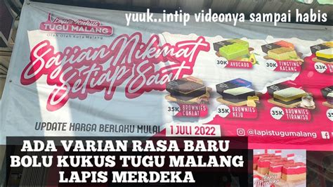 Bolu Kukus Tugu Malang Khas Oleh Oleh Ada Rasa Varian Baru Pakis