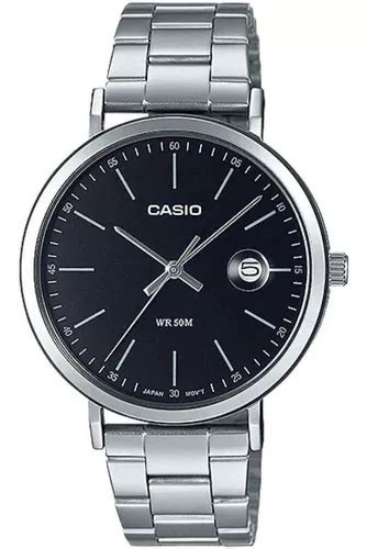 Reloj Casio Collection Mtp E D Evdf Para Hombre Color De Correa