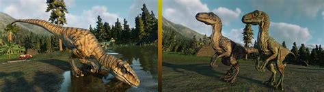 Jurassic Park Deinonychus At Jurassic World Evolution 2 Nexus Mods