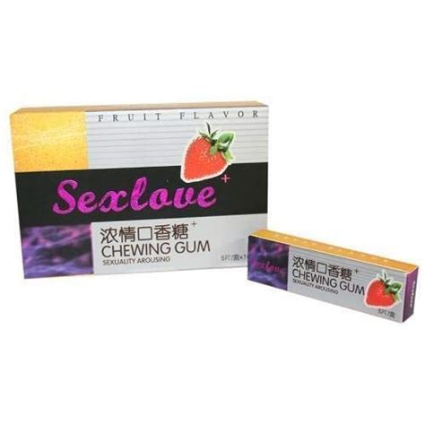 New Spanish Fly Sex Gum Sexlovelibido Orgasm Enhancer 5 Stick Enhances Sexual Energy For For