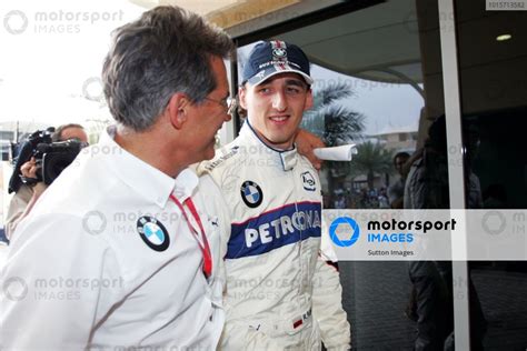 L To R Dr Mario Theissen GER BMW Sauber F1 Team Principal With