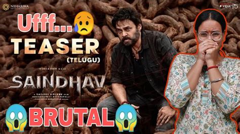 Saindhav Teaser Reaction Venkatesh Daggubati Nawazuddin Youtube