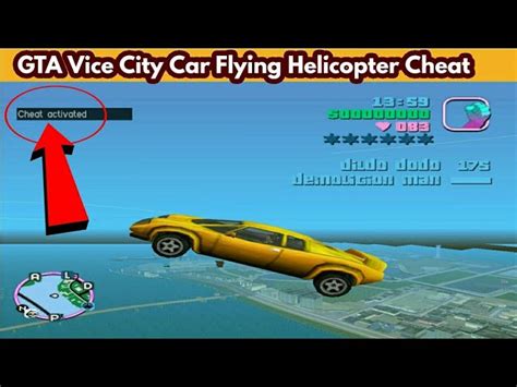 Grand Theft Auto Vice City Cars Fly Cheat