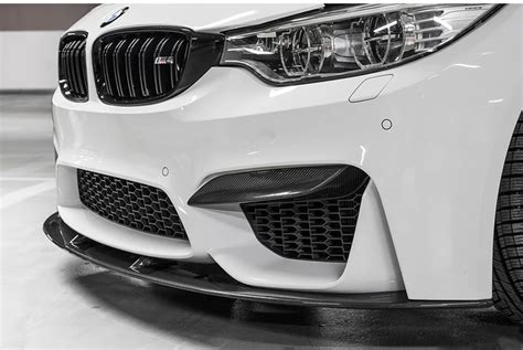 Carbon Fiber Front Bumper Splitter For Bmw M F M F F Upper Fog