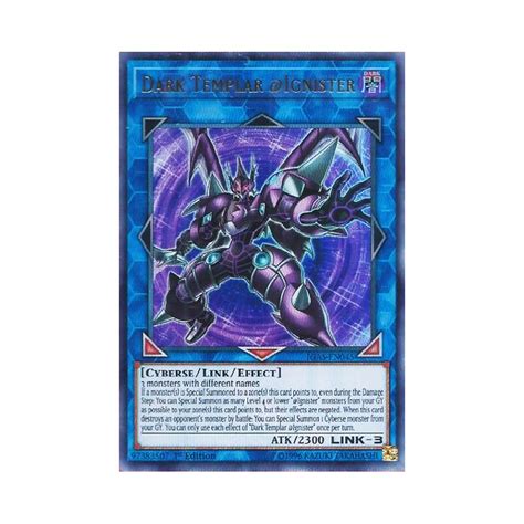 Igas En045 Dark Templar Ignister Ignition Assault Card Yu Gi Oh