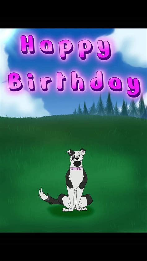 Birthday Card Animation by ShiroTheDragon123 on DeviantArt