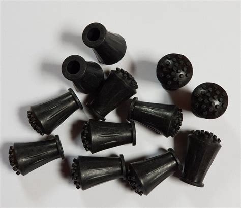 Rubber Foot Ferrule For Alpine Spikes Pimple Base 953mm Id Choice Of