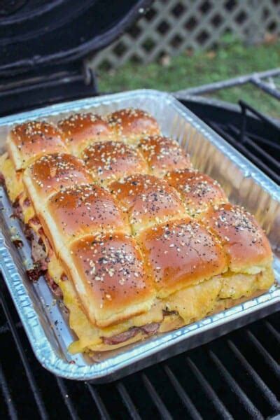 Roast Beef And Cheddar Sliders Over The Fire Cooking