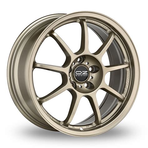 Oz Racing Alleggerita Hlt White Gold Alloy Wheels Wheelbase