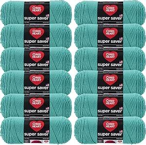 Amazon Red Heart Aruba Sea Super Saver Yarn Pk Pack