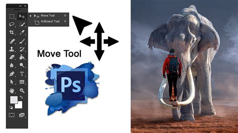 How To Use Photoshop Move Tool Youtube