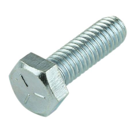 Everbilt 5 8 In 18 Tpi X 1 In Zinc Grade 5 Fine Thread Hex Bolt