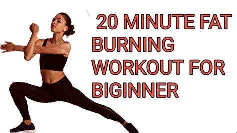 20 MINUTE FAT BURNING WORKOUT FOR BIGINNER NO EQUIPMENT REQUIRED