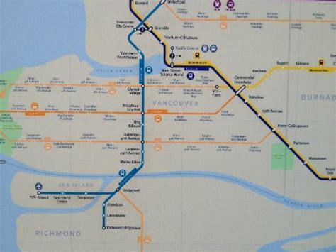 Vancouver Skytrain Map