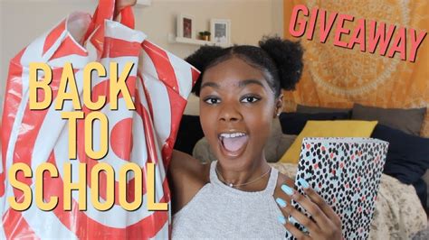 Huge Back To School Supply Haul And Giveaway Youtube