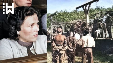 Dolorosa ejecución de la sádica guarda nazi del campo de Stutthof en la